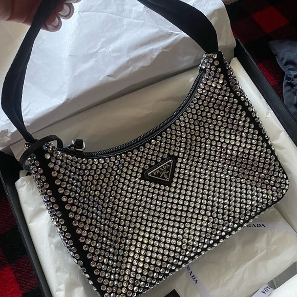 - Brand new Satin mini-bag with artificial c… - Picture 2 of 16